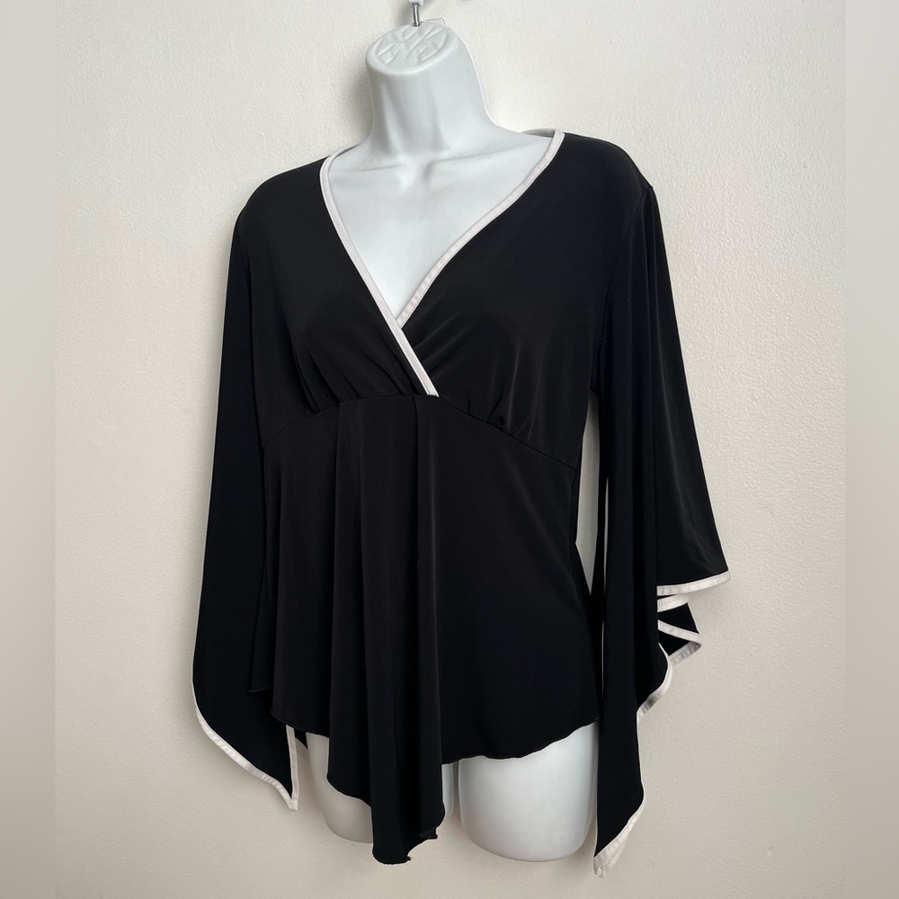 Street Magic Y2K Bell Sleeves Blouse Shirt